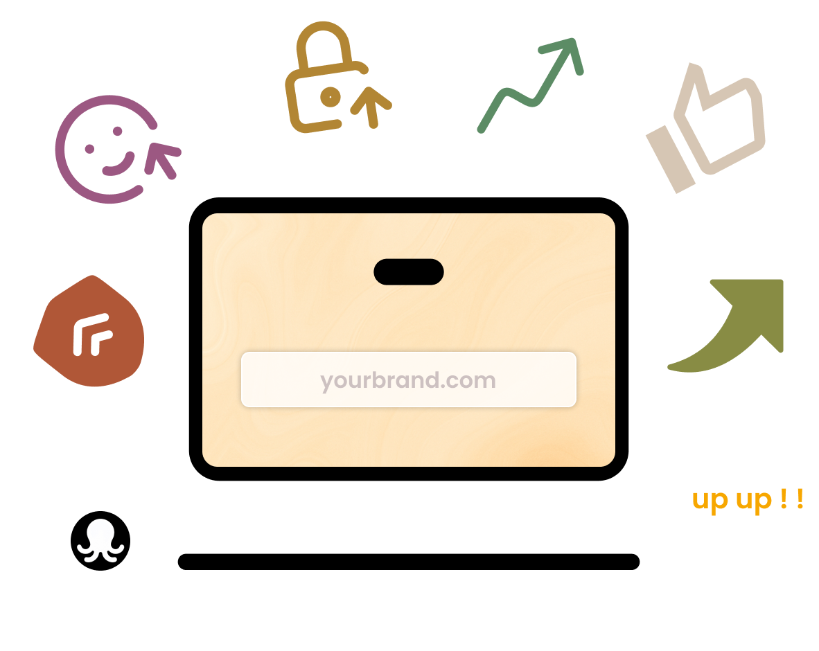 Custom domain setup interface showing domain configuration options